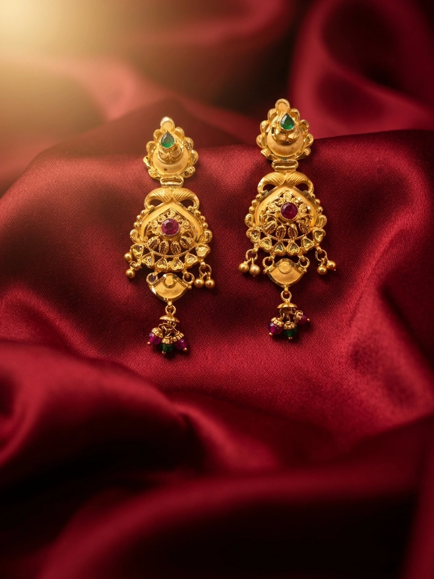 Gold Earrings
