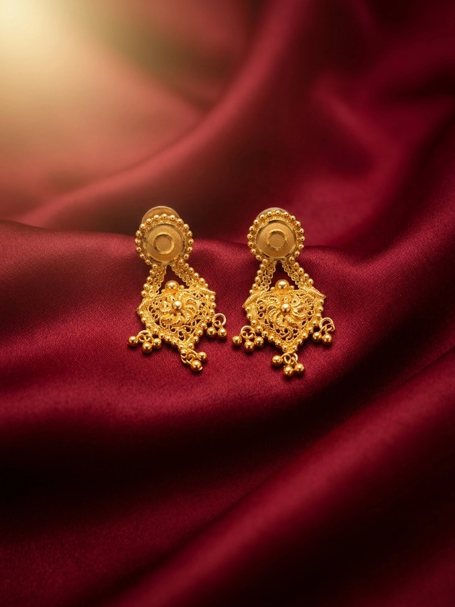 Gold Earrings
