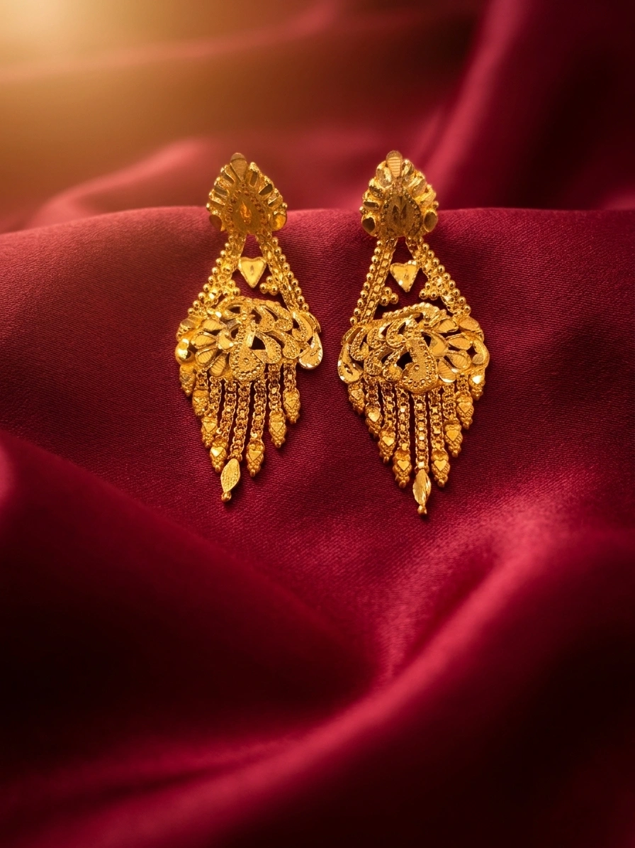 Gold Earrings